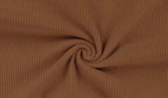 Ribfluweel Stretch - Uni - Brique Ribfluweel Stretch - Uni - Brique