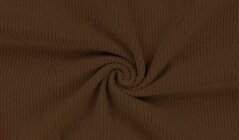 Ribfluweel Stretch - Uni - Bruin Ribfluweel Stretch - Uni - Bruin