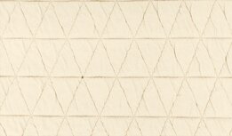 Triangle Quilted - Uni - Ecru Triangle Quilted - Uni - Ecru