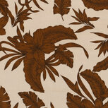Crepe - Bloemen - Beige Crepe - Bloemen - Beige