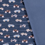 Softshell - Racewagens - Blauw Softshell - Racewagens - Blauw