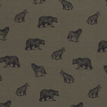 Jersey - Beer en Wolf - Kakigroen Jersey - Beer en Wolf - Kakigroen