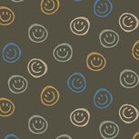 Sweat - Smiley - Legergroen Sweat - Smiley - Legergroen