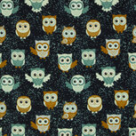 Coupon 0.8m - Sweat - Owl - Navy Coupon 0.8m - Sweat - Owl - Navy