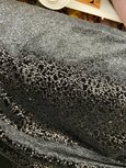 Polyester Stretch - Spangle - Zwart Polyester Stretch - Spangle - Zwart