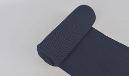 Boordstof - Uni Big Rib - Navy Boordstof - Uni Big Rib - Navy