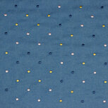 Jeans - Geborduurde Stippen - Blauw Jeans - Geborduurde Stippen - Blauw