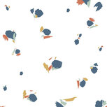 Bamboo Jersey - Spots - Wit Bamboo Jersey - Spots - Wit