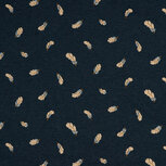 Jersey - Glitter Feather - Gemeleerd Indigo Jersey - Glitter Feather - Gemeleerd Indigo