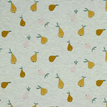 Jersey - Glitter Pear - Gemeleerd Ecru Jersey - Glitter Pear - Gemeleerd Ecru