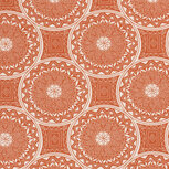 Viscose Linnen - Vormen - Oranje Viscose Linnen - Vormen - Oranje