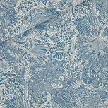 Viscose Rayon - Twittering Forest - Lentemeer Blauw (SYAS) Viscose Rayon - Twittering Forest - Lentemeer Blauw (SYAS)