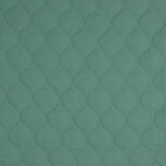 Matelassé - Uni Quilted - Grijsgroen Matelassé - Uni Quilted - Grijsgroen