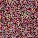 Viscose - Flowers - Fuchsia Viscose - Flowers - Fuchsia