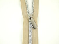 Spiraalrits Beige-Nickel Spiraalrits Beige-Nickel