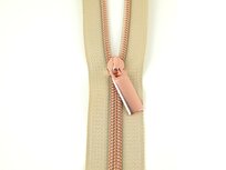 Spiraalrits Beige-Rose Gold Spiraalrits Beige-Rose Gold