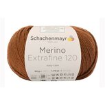Schachenmayr Merino Extrafine 120 - 111 - Chocolade Schachenmayr Merino Extrafine 120 - 111 - Chocolade