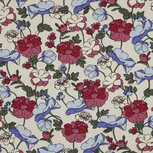 Jersey - Big Flowers - Ecru Jersey - Big Flowers - Ecru