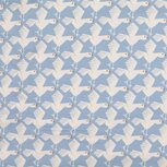 French Terry - Birds - Lichtblauw French Terry - Birds - Lichtblauw