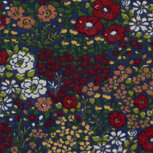 Canvas - Flowers - Donkerblauw Canvas - Flowers - Donkerblauw