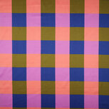 Katoen - Large Gingham (Check) - Kobalt Katoen - Large Gingham (Check) - Kobalt