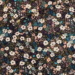 French Terry - Flower Harvest - Zwart (SYAS) French Terry - Flower Harvest - Zwart (SYAS)