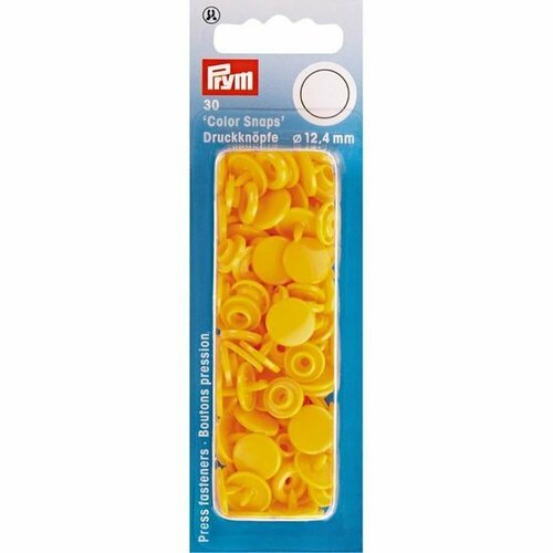 Prym Drukknoop Colorsnaps 12,4 mm Geel