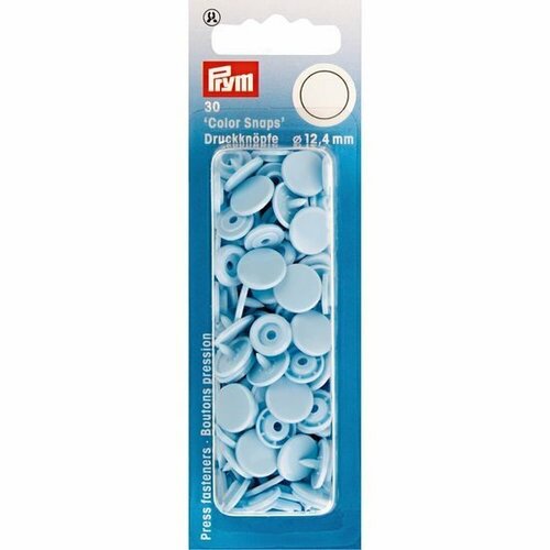 Prym Drukknoop Colorsnaps 12,4 mm Lichtblauw