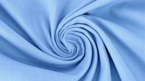 Poplin - Uni - Lichtblauw Poplin - Uni - Lichtblauw