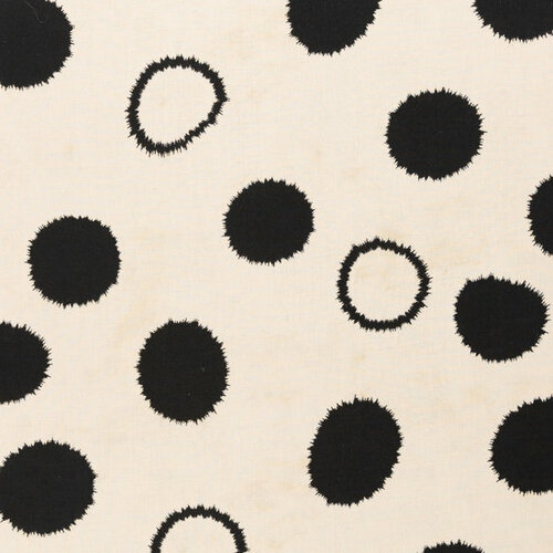 Viscose Linnen - Silas Cirkels - Ecru Viscose Linnen - Silas Cirkels - Ecru