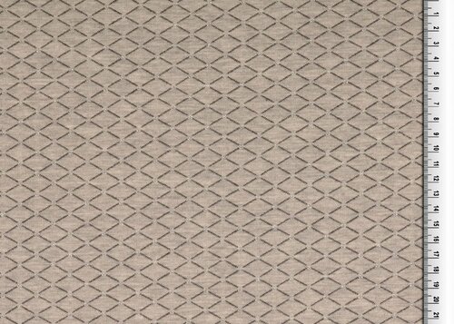 Coupon 0.95m - Sweat - Quilt Zilver - Grijs Coupon 0.95m - Sweat - Quilt Zilver - Grijs