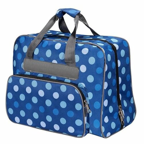 Babysnap Naaimachinetas Blauw Dots Babysnap Naaimachinetas Blauw Dots