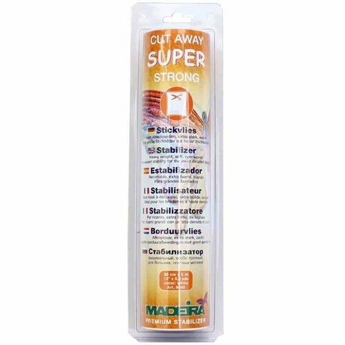 Madeira Cut Away Super Strong Wit