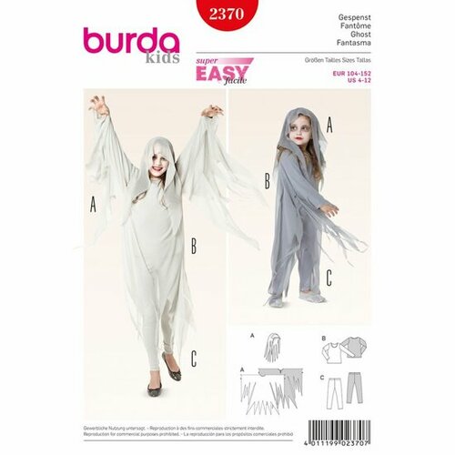 Burda Patroon 2370 - Spook