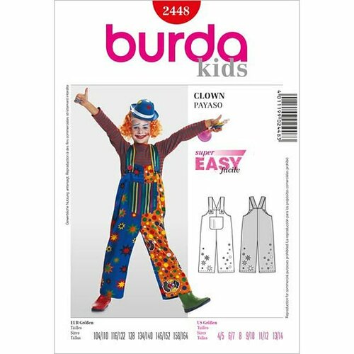 Burda Patroon 2448 - Clown