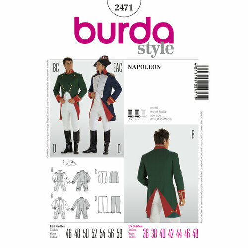 Burda Patroon 2471 - Napoleon
