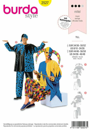 Burda Patroon 2527 - Nar Burda Patroon 2527 - Nar
