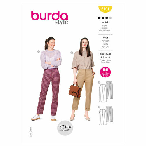 Burda Patroon 6101 - Broek
