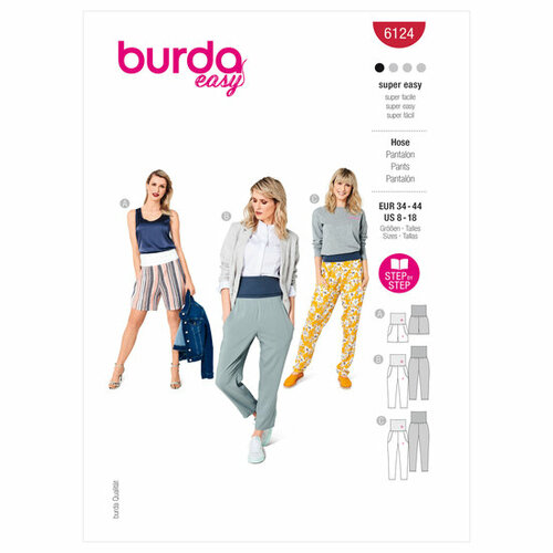 Burda Patroon 6124 - Broek