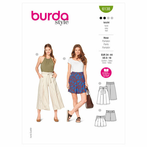 Burda Patroon 6138 - Broek