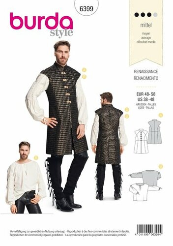 Burda Patroon 6399 - Renaissance