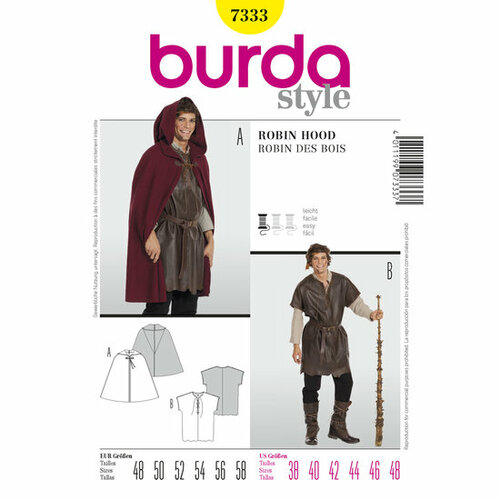 Burda Patroon 7333 - Robin Hood