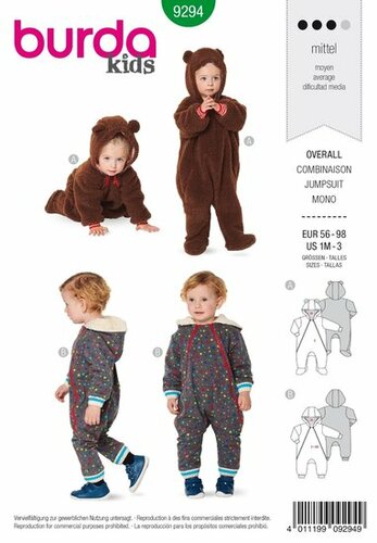 Burda Patroon 9294 - Jumpsuit