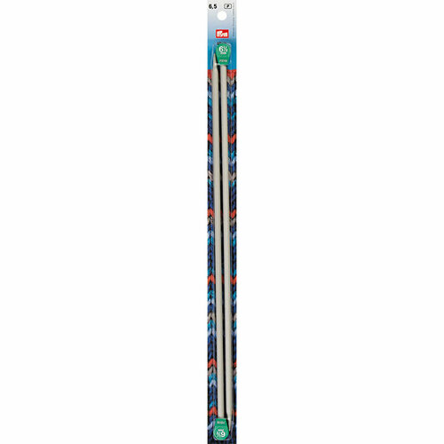 Prym Breinaalden Aluminium Met Knop 40cm 6,5