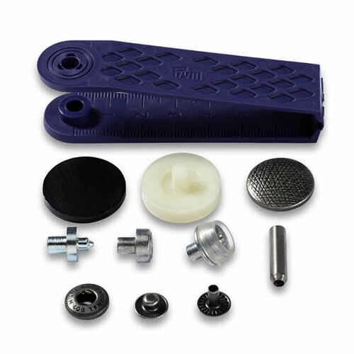 Prym Anorak Drukknoop Spirit Oudzilver 20mm