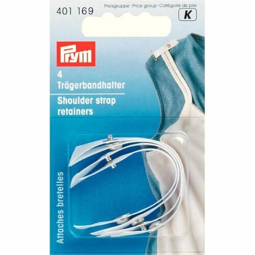 Prym Schouderbandhouders Wit