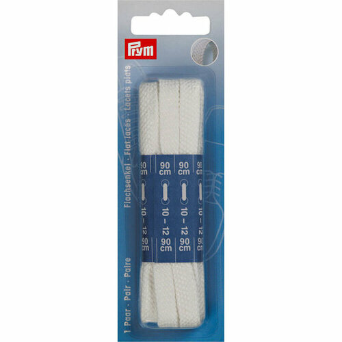 Prym Platte Veters 90cm Wit