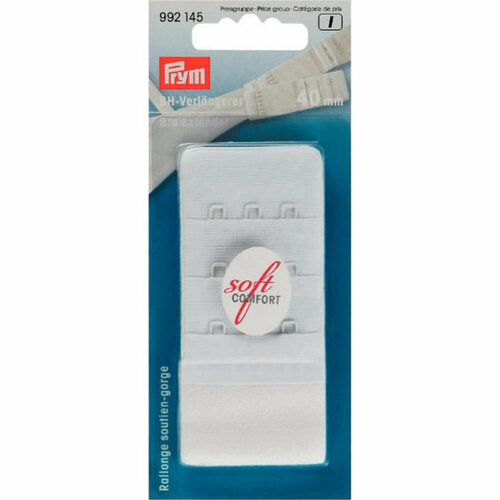 Prym BH-Verlengstuk 40mm 3 Haken Wit