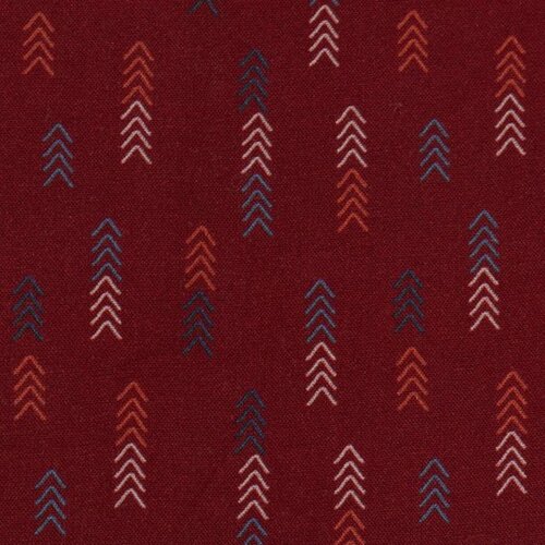 Viscose - Pathfinder - Rood Viscose - Pathfinder - Rood