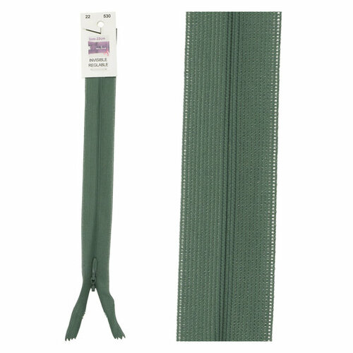 Blinde Rits - 22cm - Dennengroen (530)